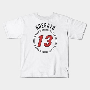 Adebayo Name and Number Kids T-Shirt